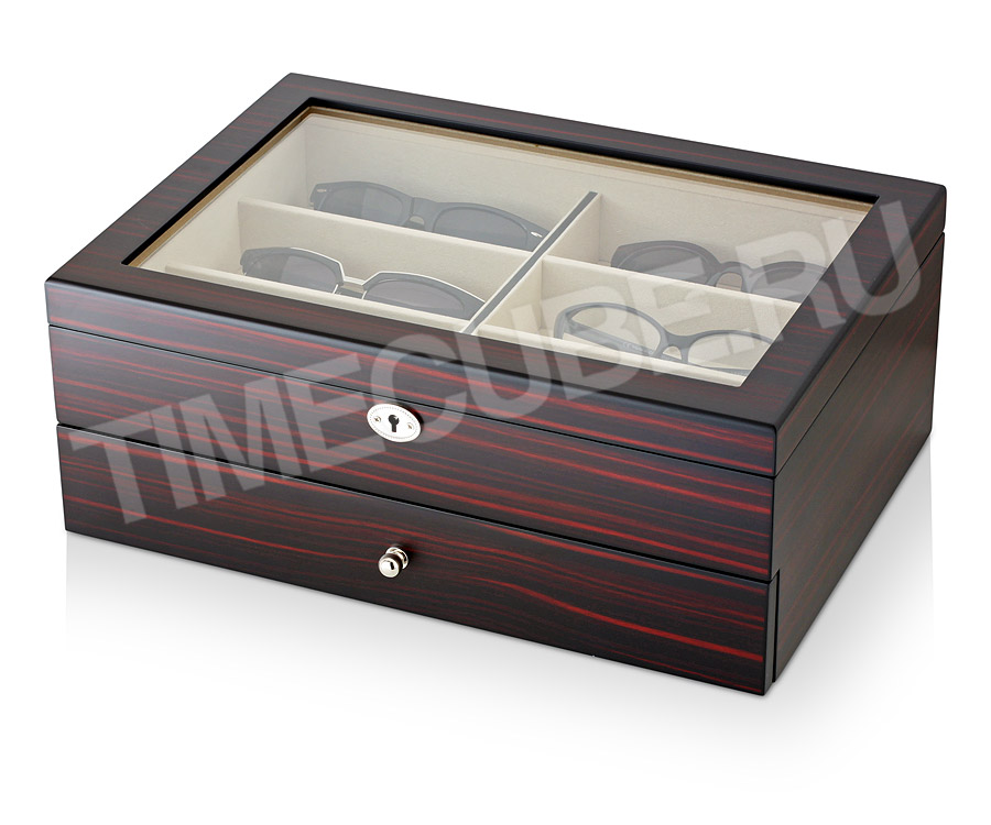 Деревянный бокс для хранения очков